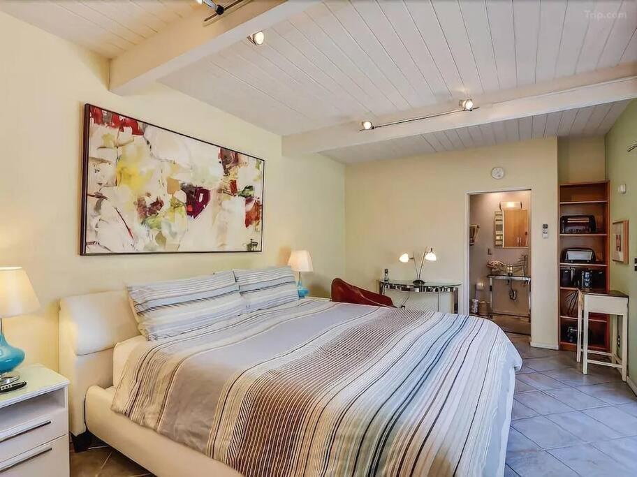Serene 4 Bed 3 Bath Heated Pool Natural Backyard Heart Of Palm Springs Dış mekan fotoğraf